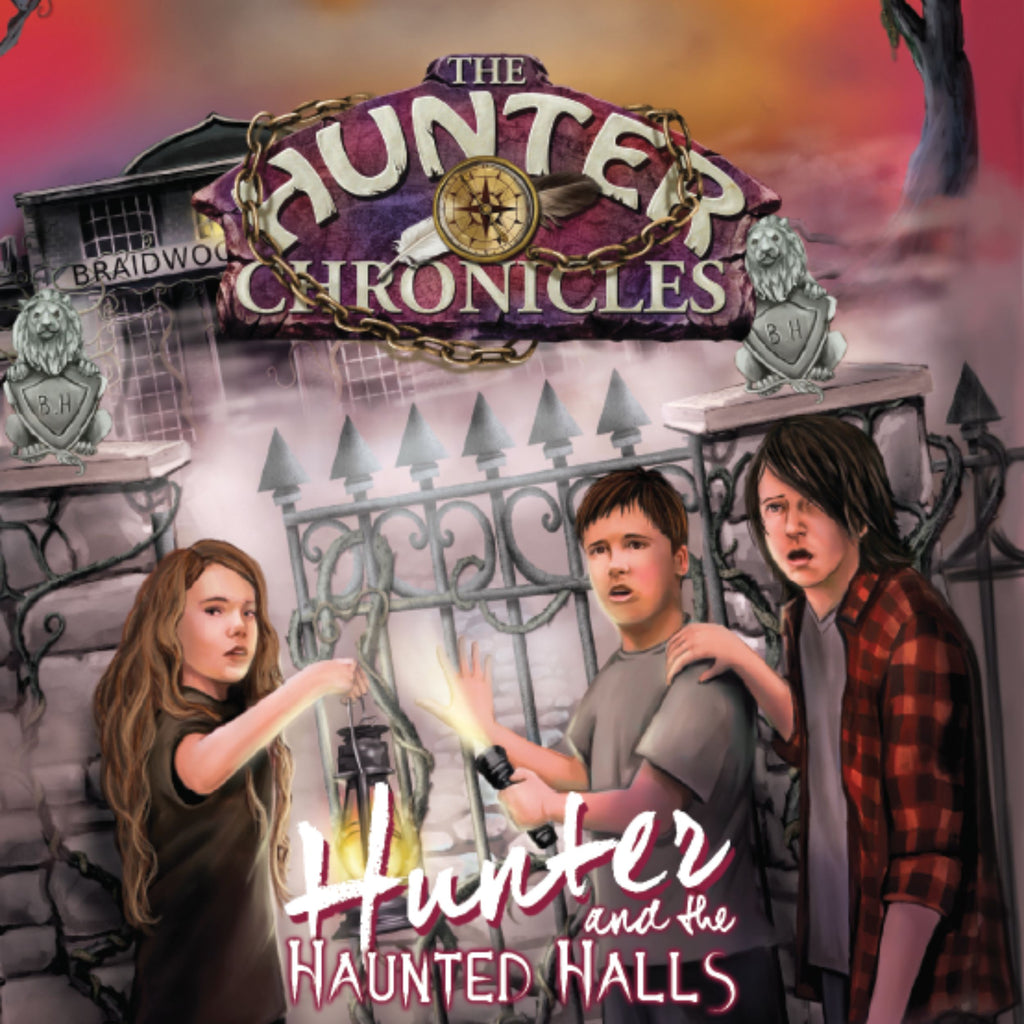 Hunter and the Haunted Halls - Audiobook